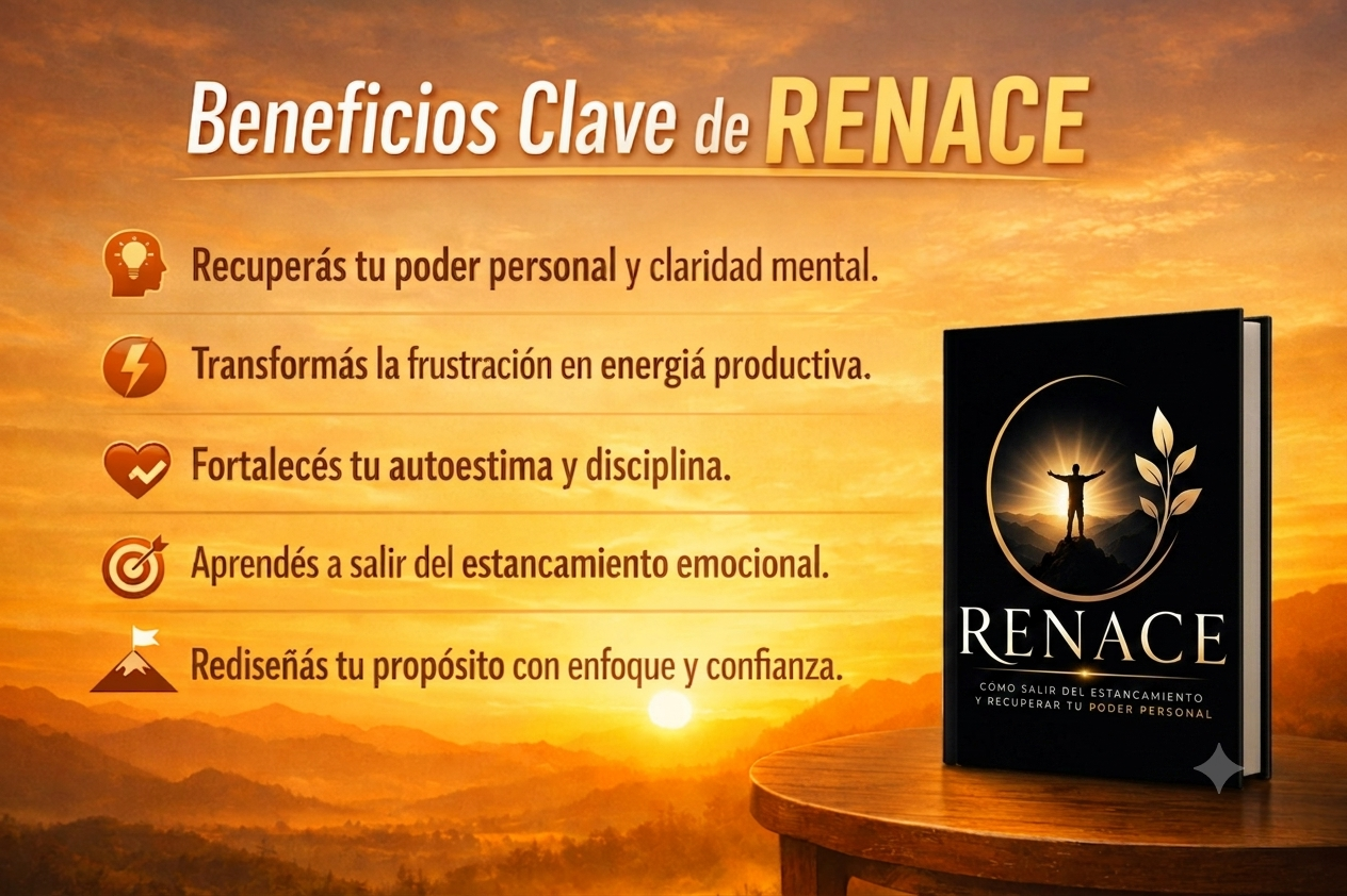RENACE – Cómo salir del estancamiento y recuperar tu poder personal